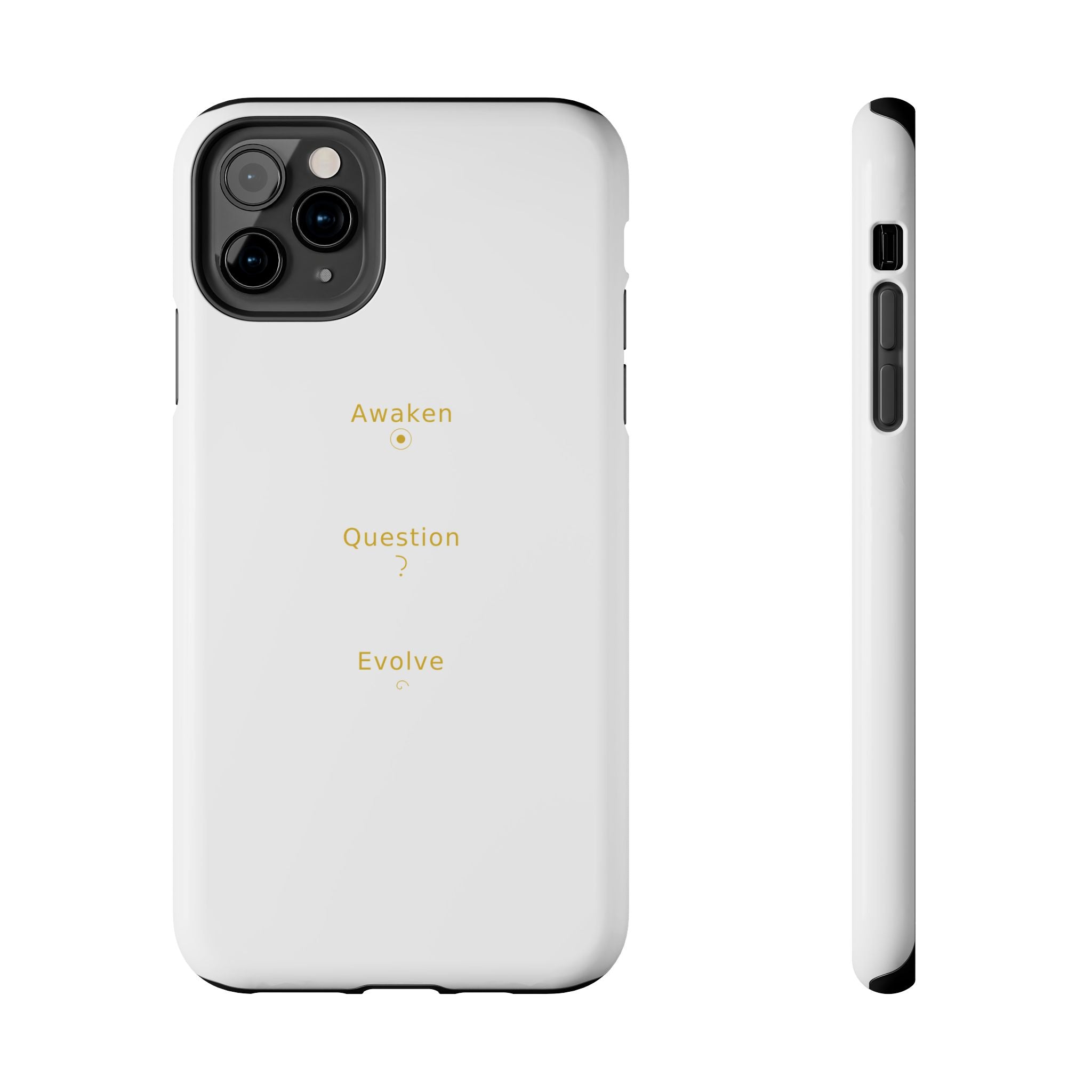 Awaken Question Evolve - Phone Case