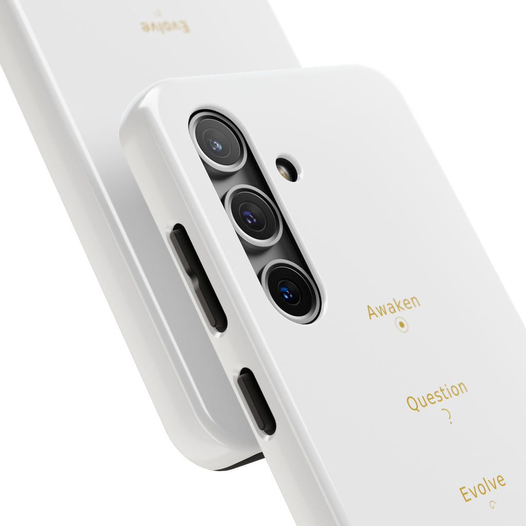 Awaken Question Evolve - Phone Case