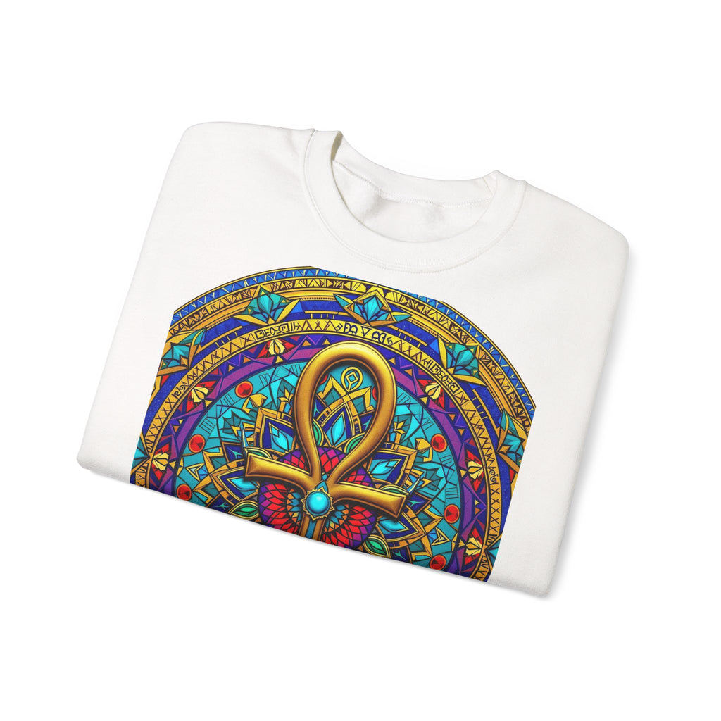Mandala Ankh COLORED - Sweatshirt