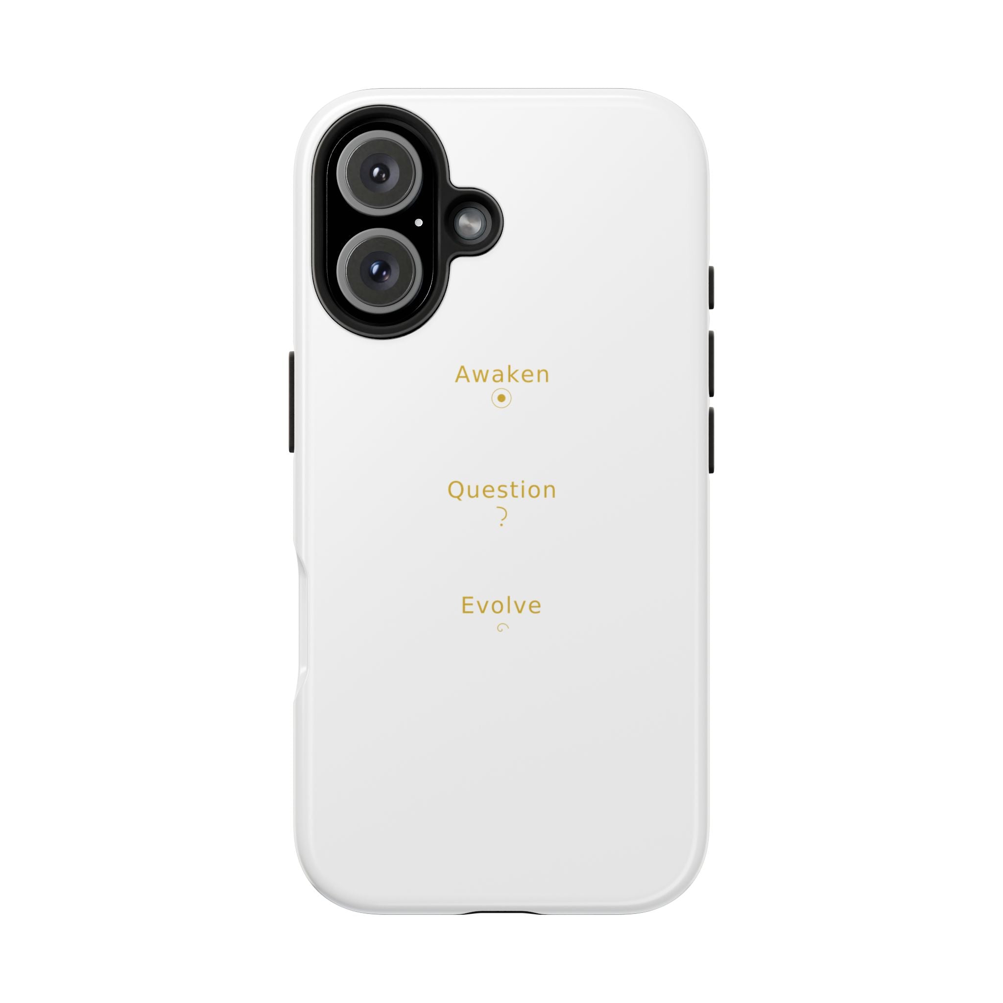 Awaken Question Evolve - Phone Case