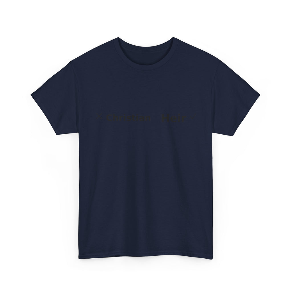 Christian Vs Heir - Visual Statement T-shirt