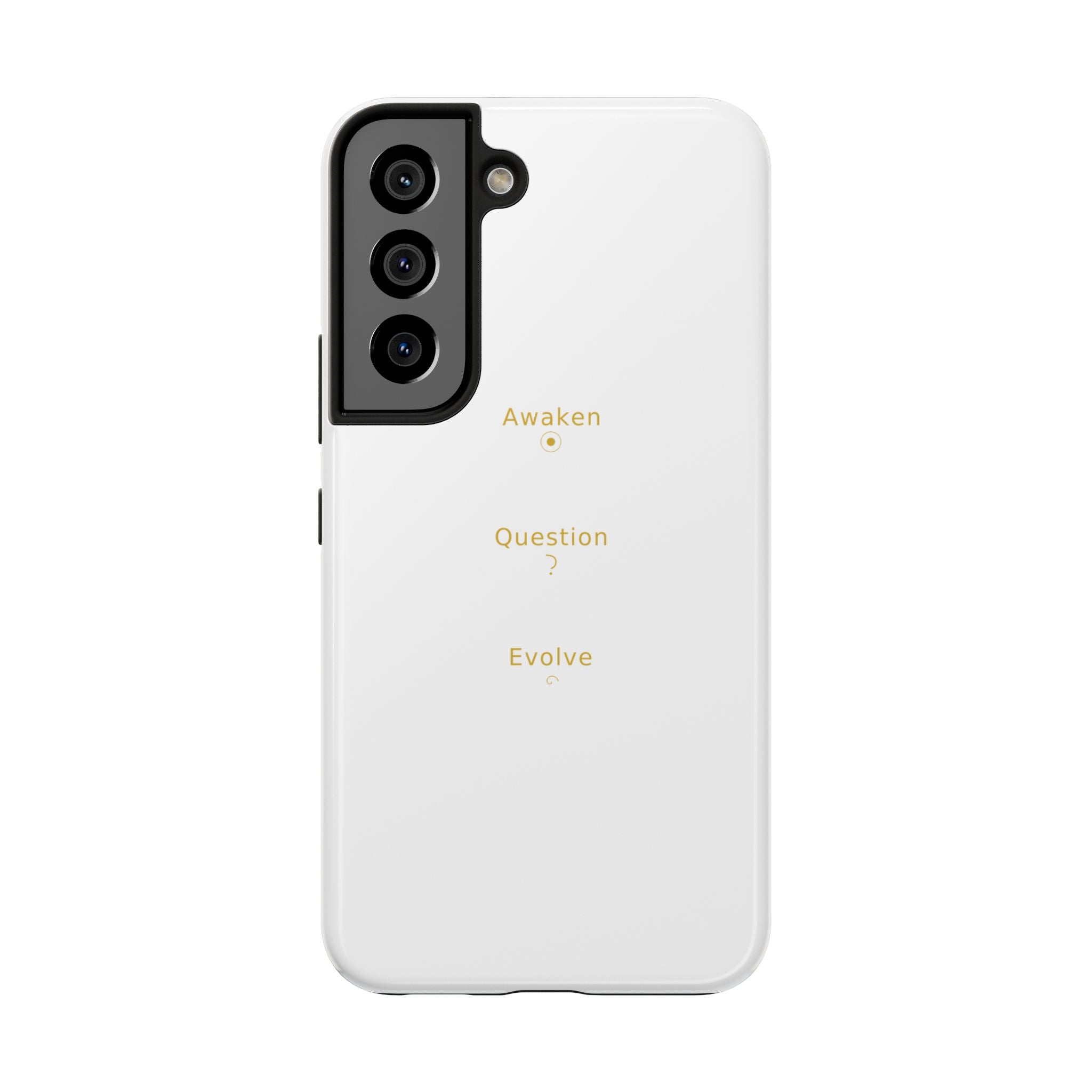 Awaken Question Evolve - Phone Case