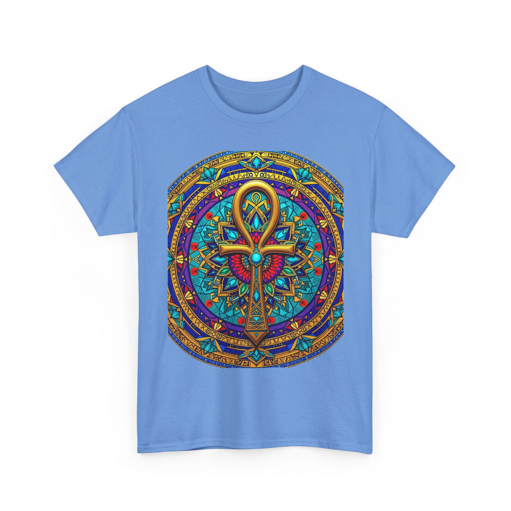 Mandala Ankh COLORED - T-Shirt