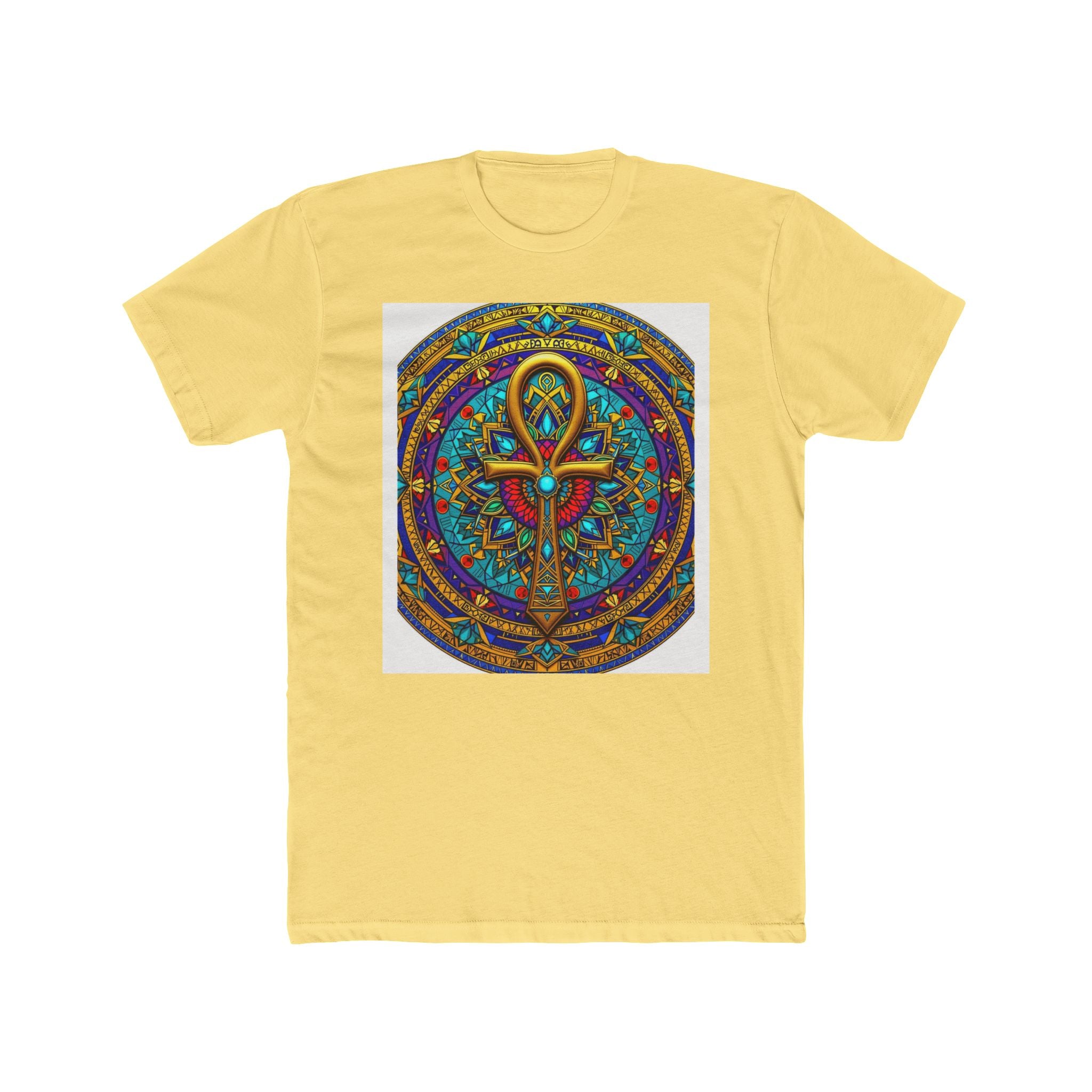 Mandala Ankh Colored - T-shirt