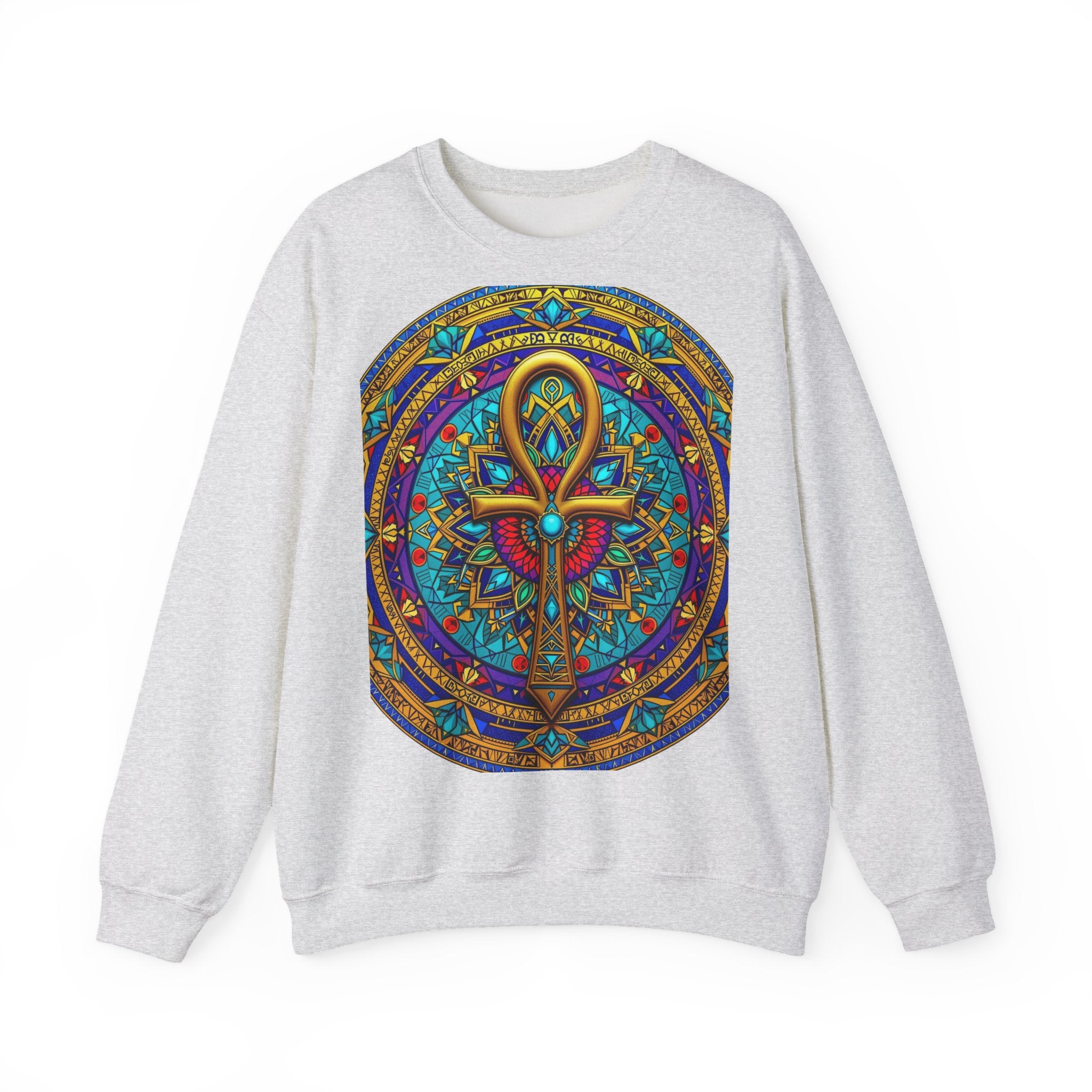 Mandala Ankh COLORED - Sweatshirt