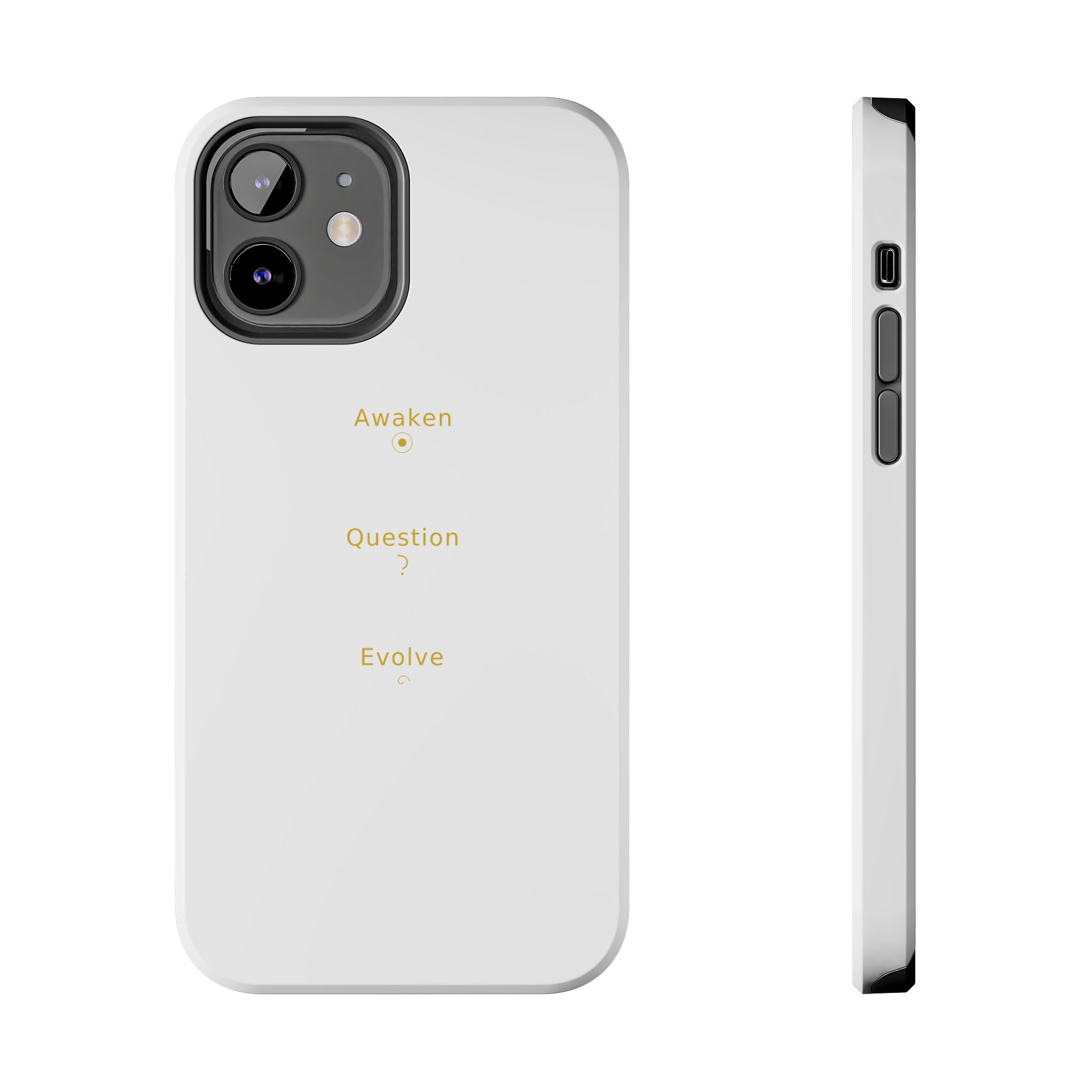 Awaken Question Evolve - Phone Case