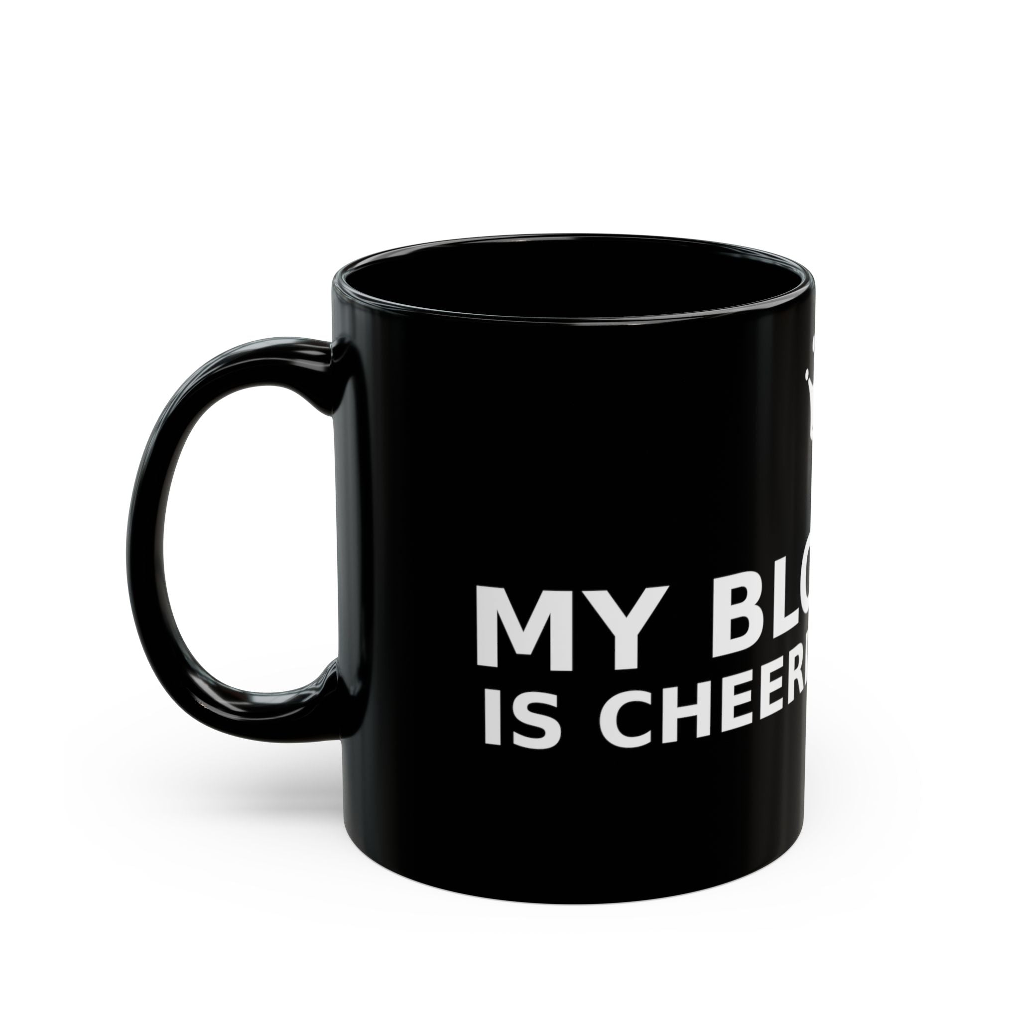 My Bloodline is Cheering for Me - Classic Bold Black Mug