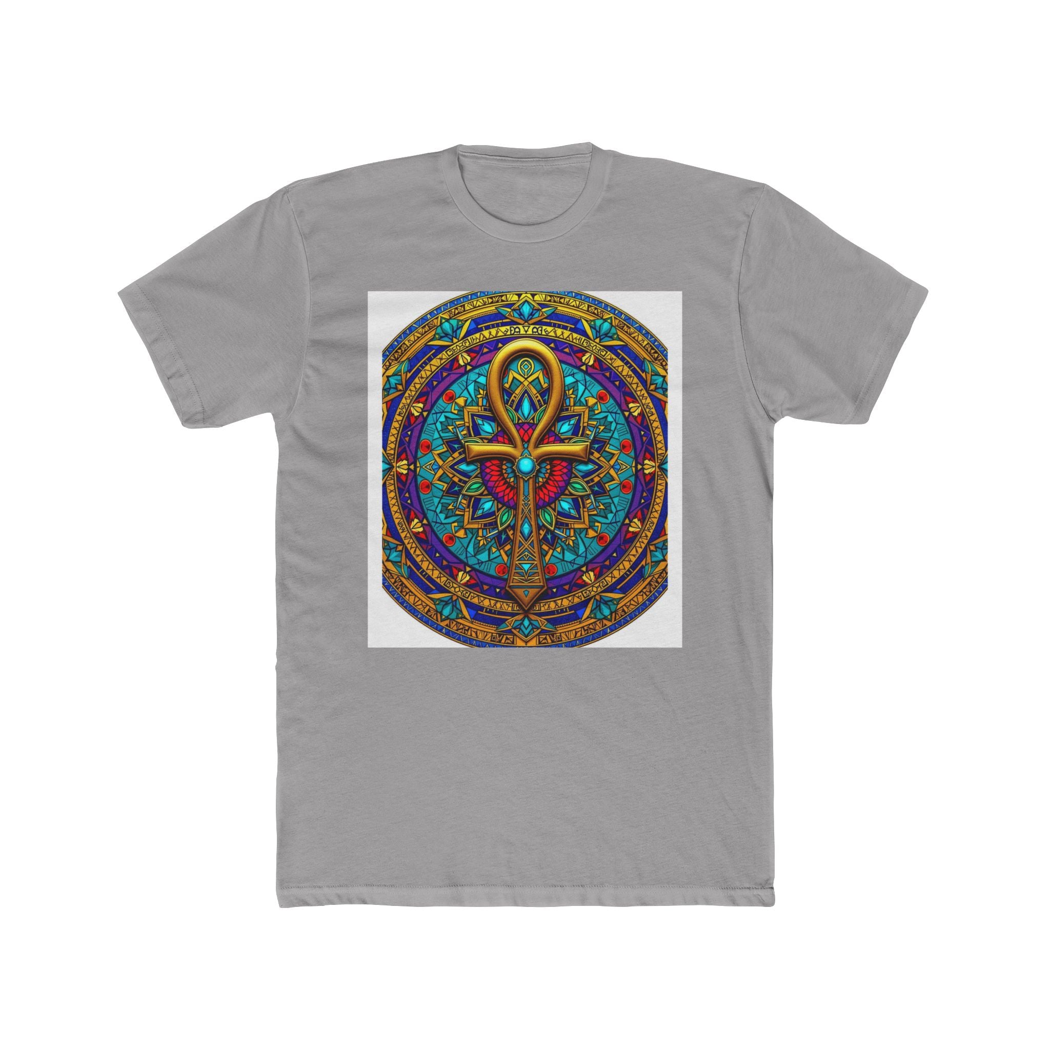 Mandala Ankh Colored - T-shirt