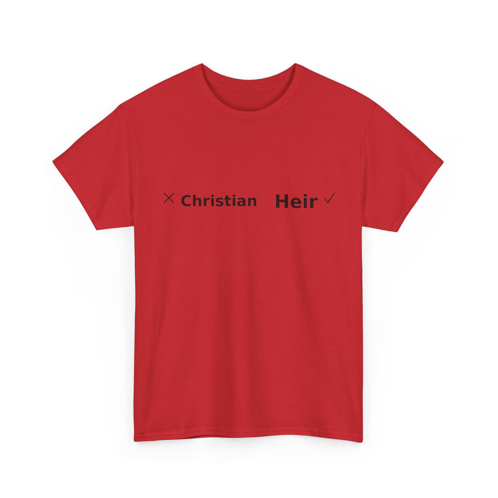 Christian Vs Heir - Visual Statement T-shirt