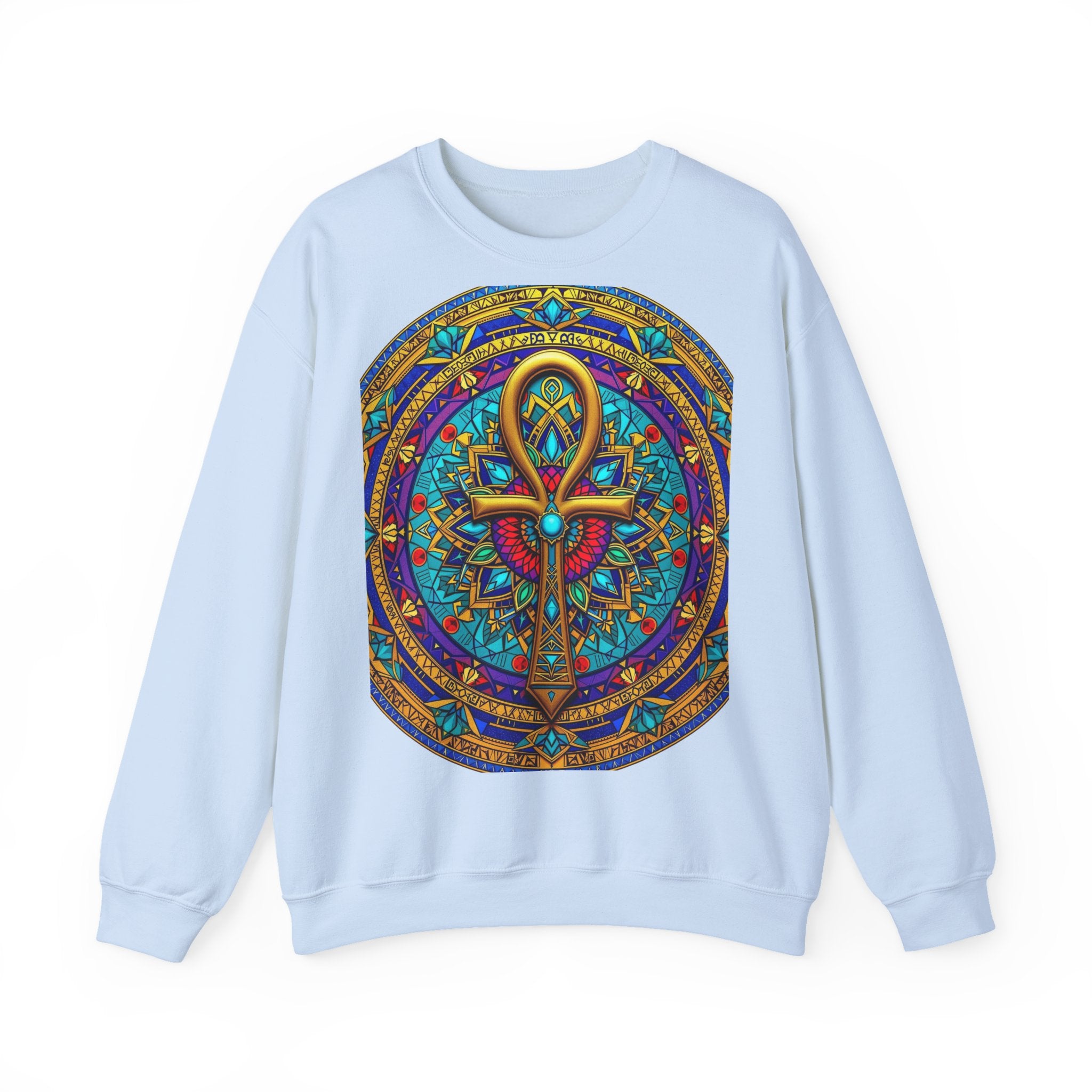 Mandala Ankh COLORED - Sweatshirt