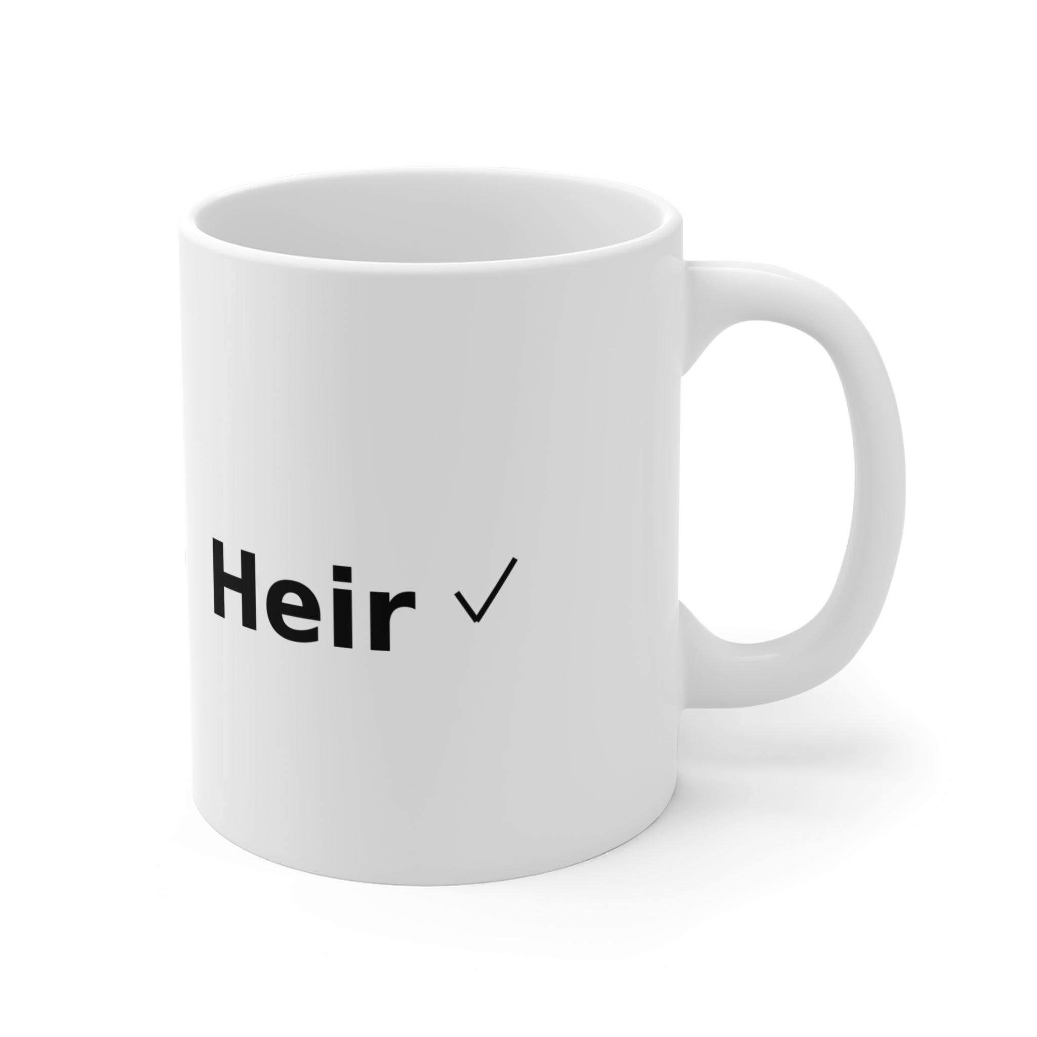 Christian Vs Heir - Visual Statement Mug