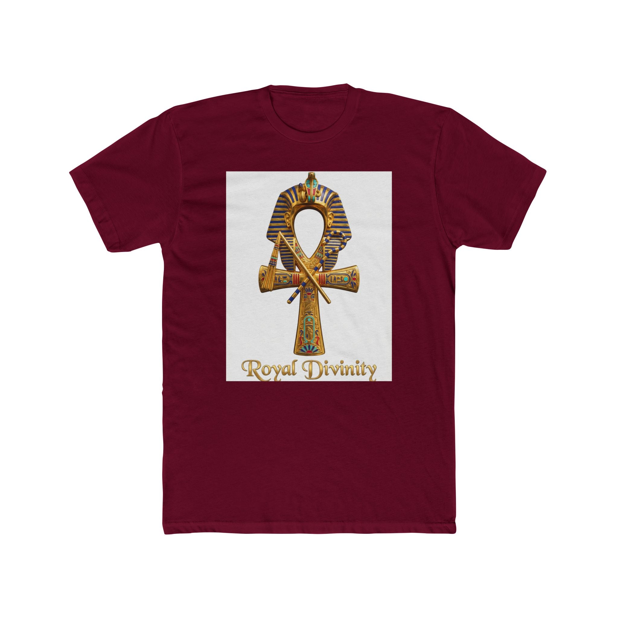 Pharaoh Ankh Colored "royal Divinity" - T-shirt
