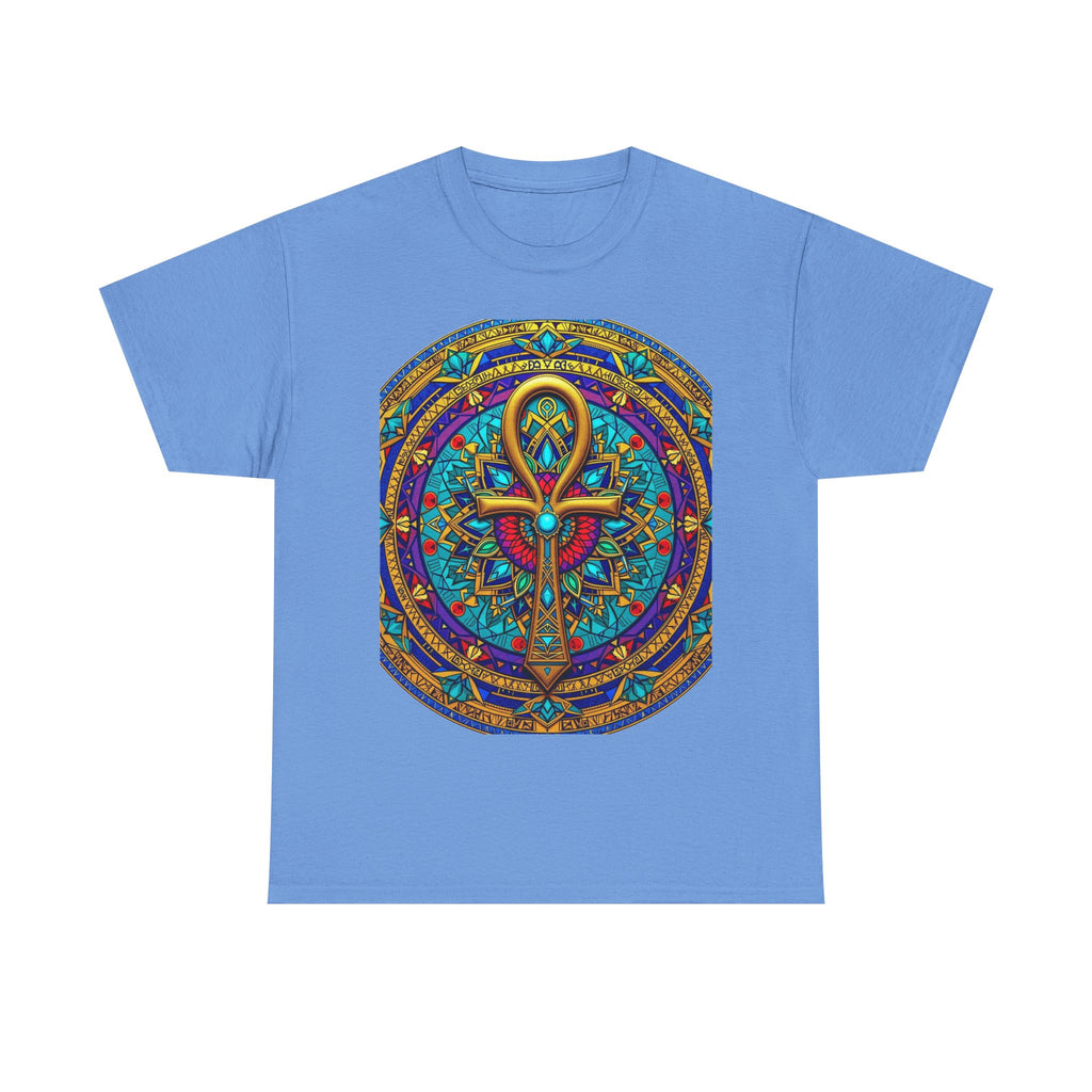 Mandala Ankh COLORED - T-Shirt