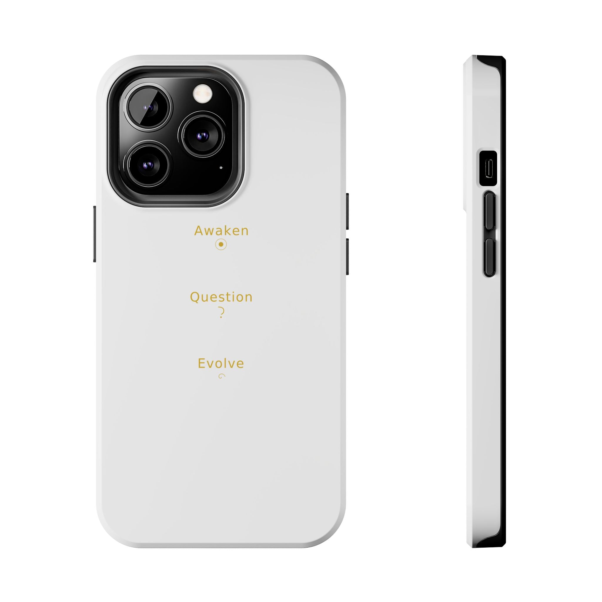 Awaken Question Evolve - Phone Case