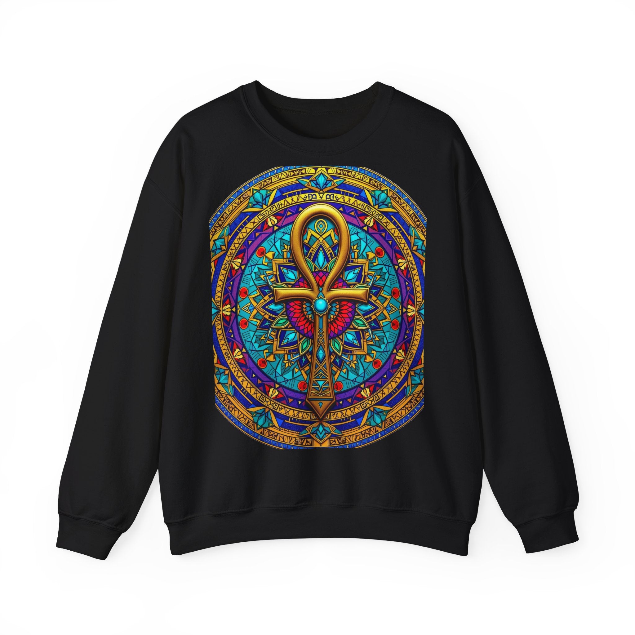 Mandala Ankh COLORED - Sweatshirt