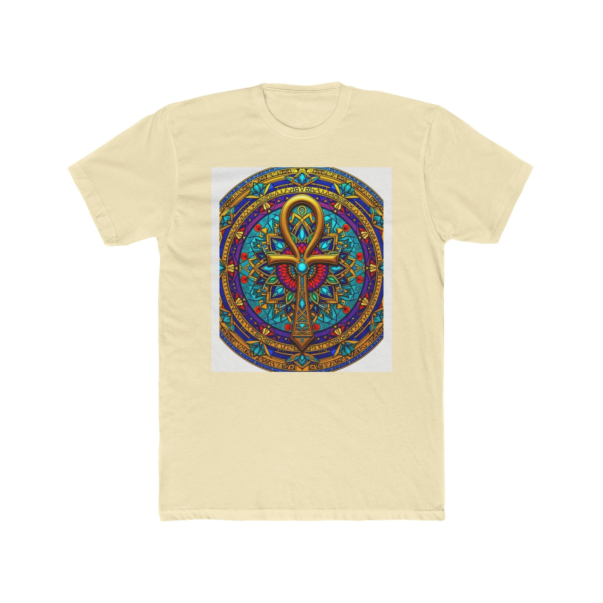 Mandala Ankh Colored - T-shirt