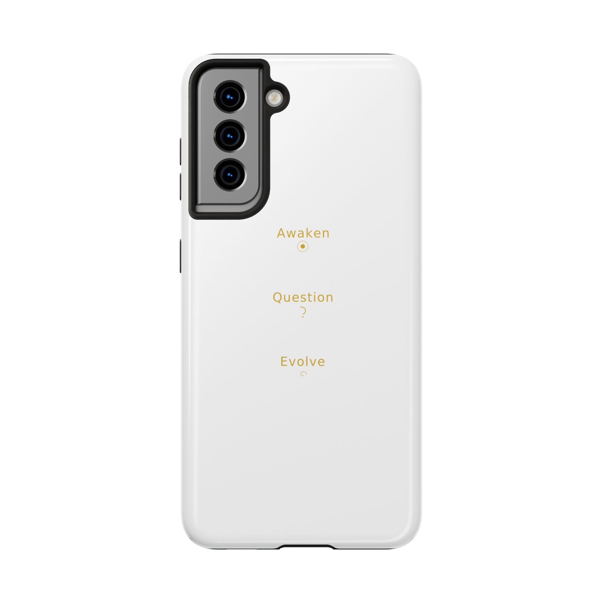 Awaken Question Evolve - Phone Case