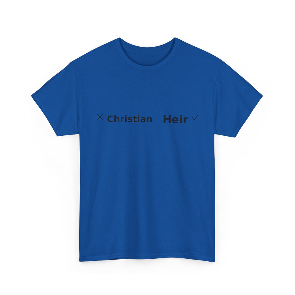 Christian Vs Heir - Visual Statement T-shirt