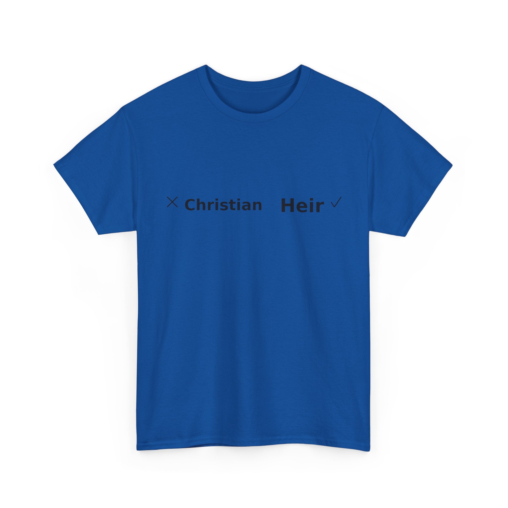 Christian Vs Heir - Visual Statement T-shirt