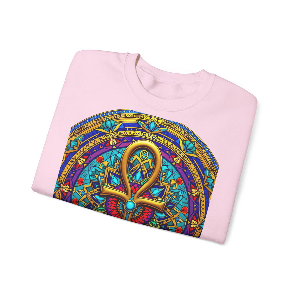 Mandala Ankh COLORED - Sweatshirt