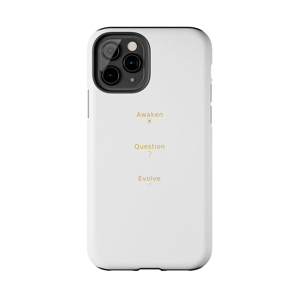Awaken Question Evolve - Phone Case