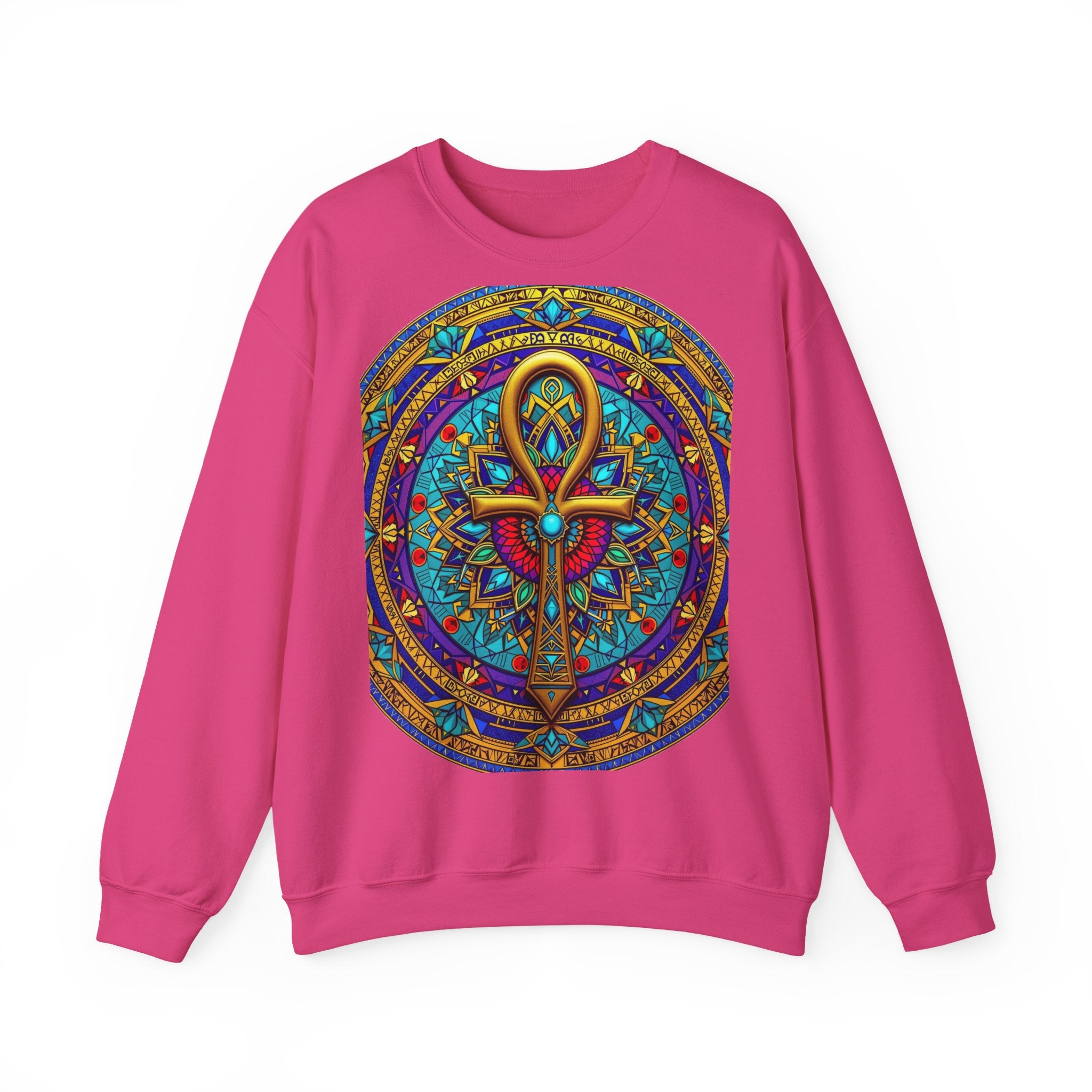 Mandala Ankh COLORED - Sweatshirt