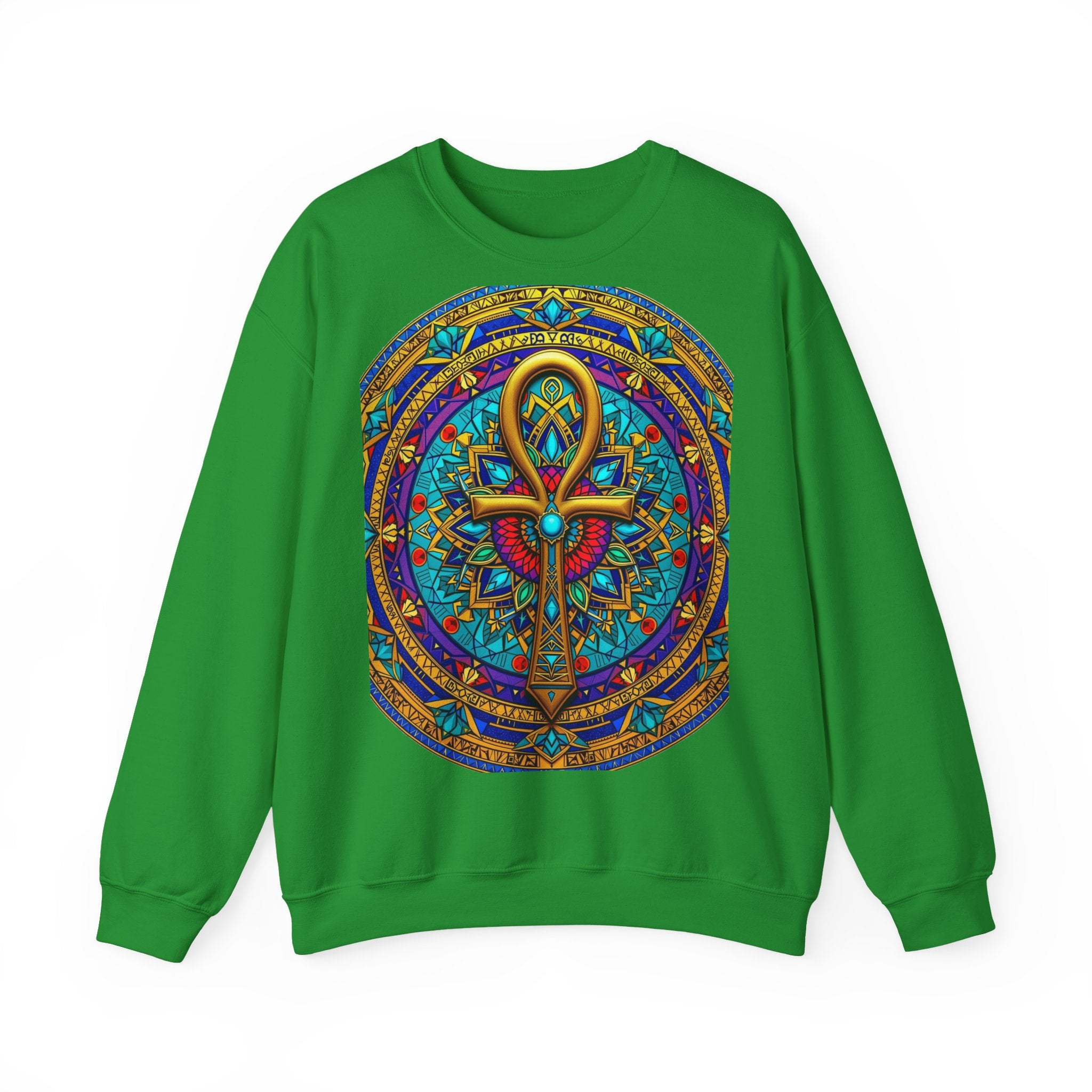 Mandala Ankh COLORED - Sweatshirt