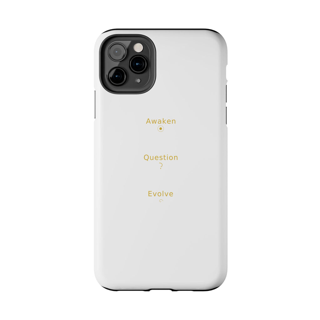 Awaken Question Evolve - Phone Case