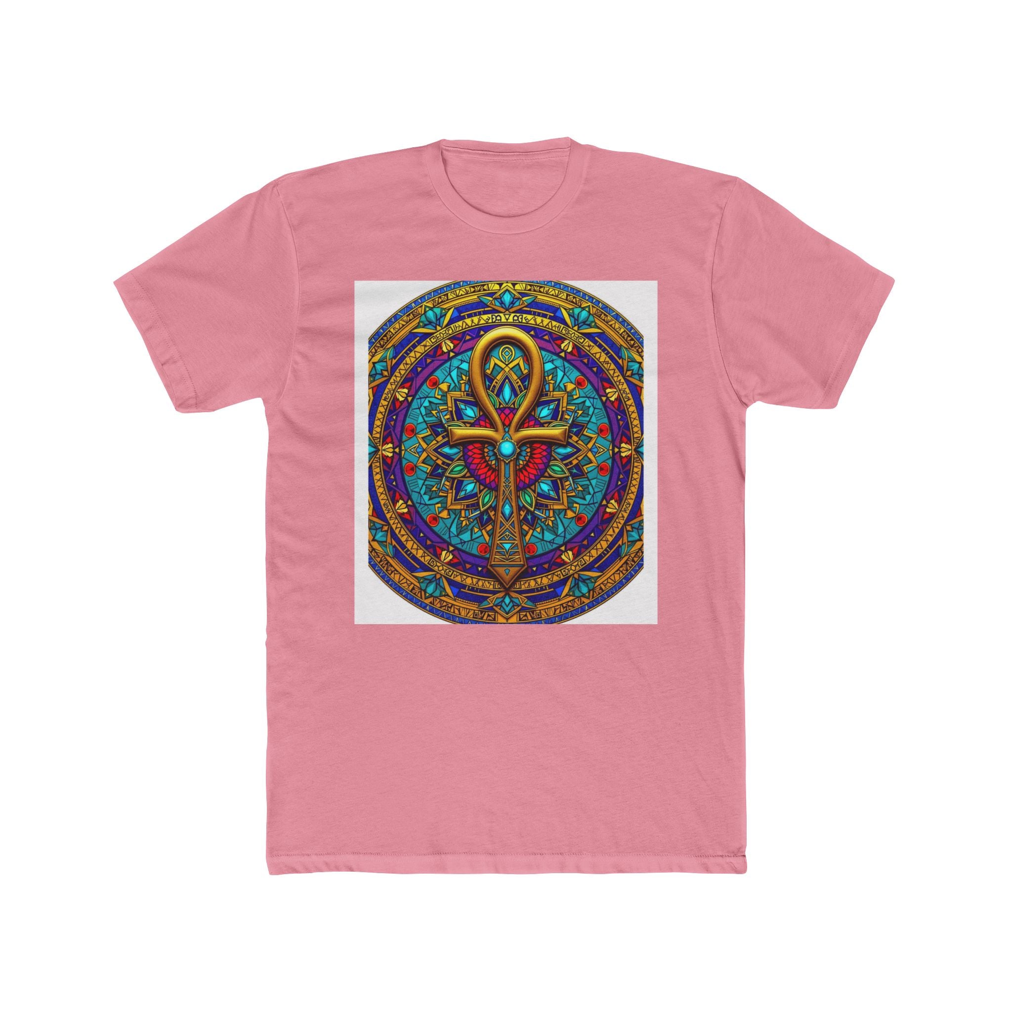 Mandala Ankh Colored - T-shirt