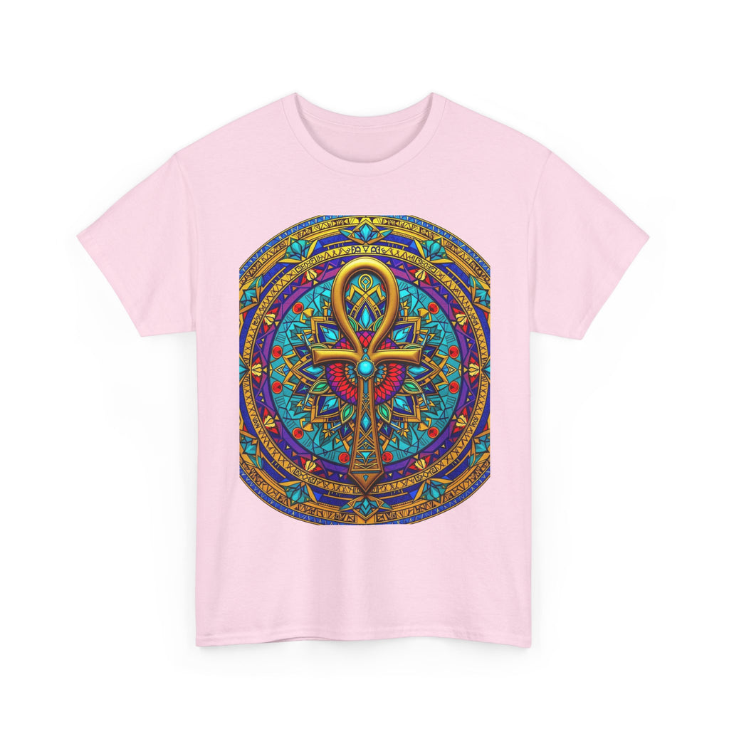 Mandala Ankh COLORED - T-Shirt
