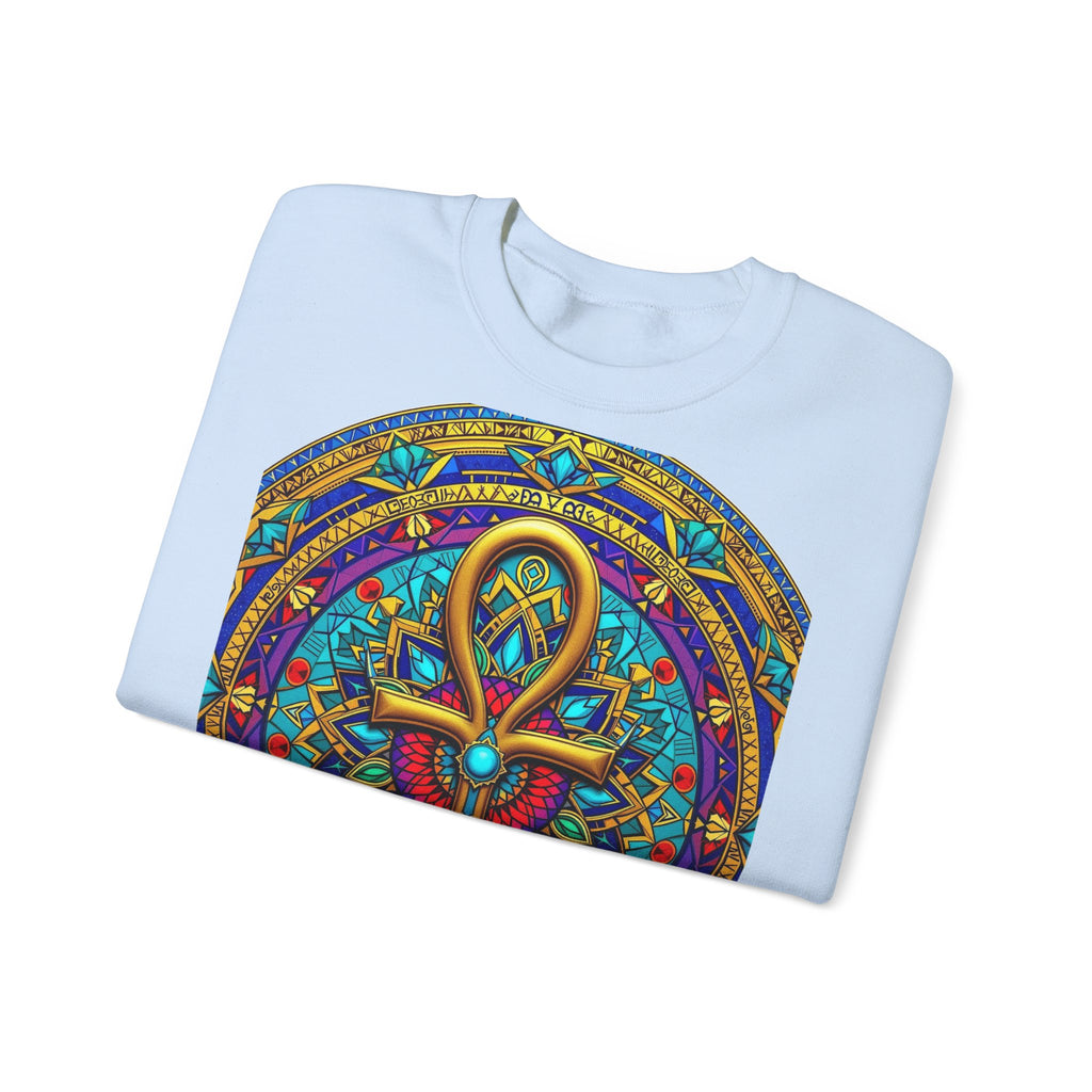 Mandala Ankh COLORED - Sweatshirt