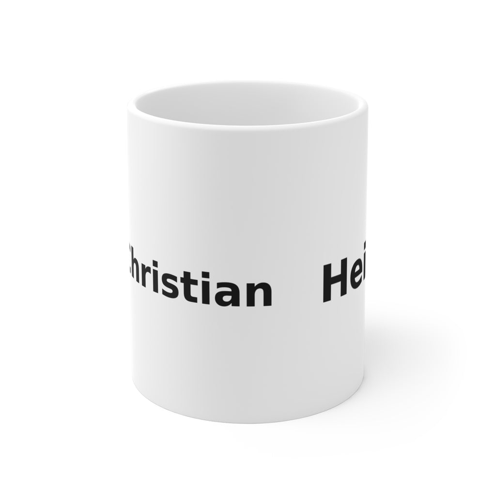 Christian Vs Heir - Visual Statement Mug
