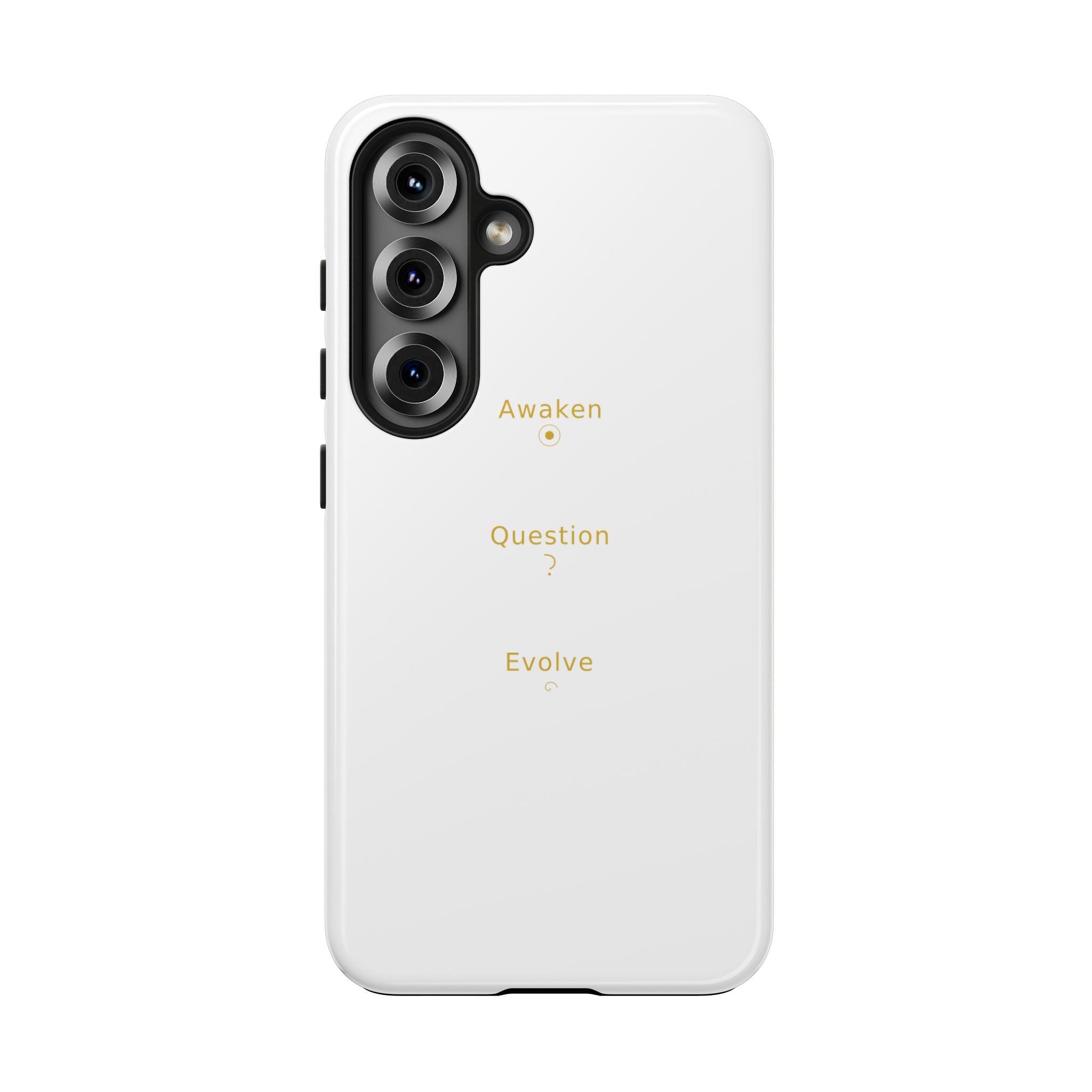Awaken Question Evolve - Phone Case