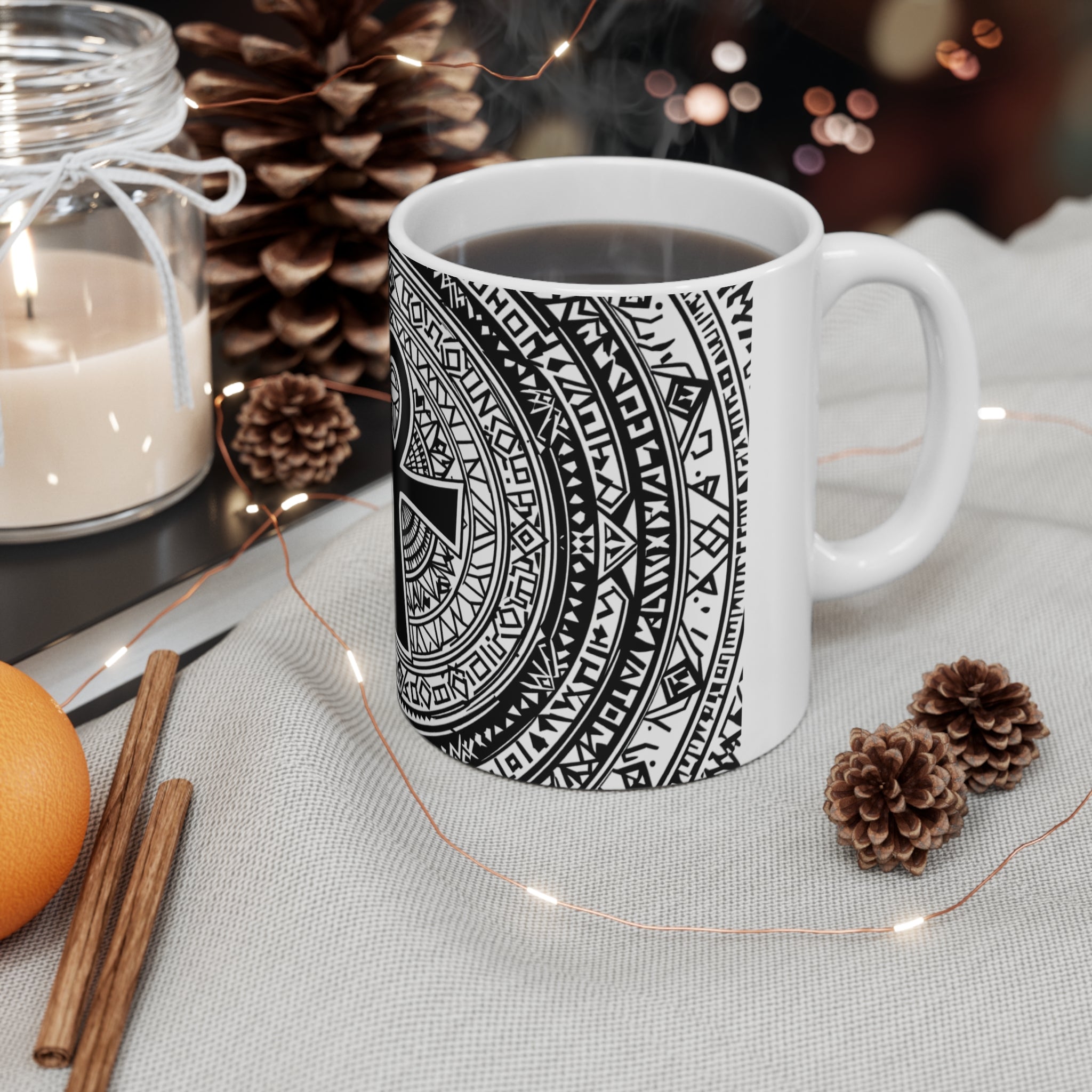 Mandala Ankh - Mug