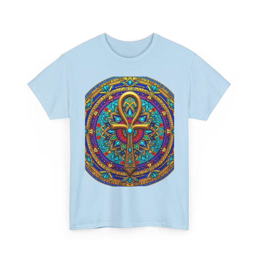 Mandala Ankh COLORED - T-Shirt