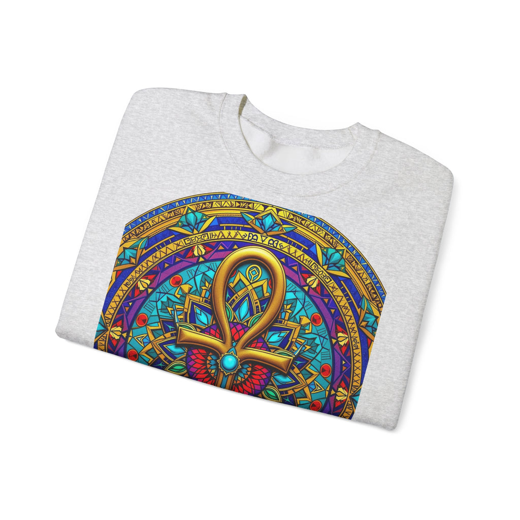 Mandala Ankh COLORED - Sweatshirt