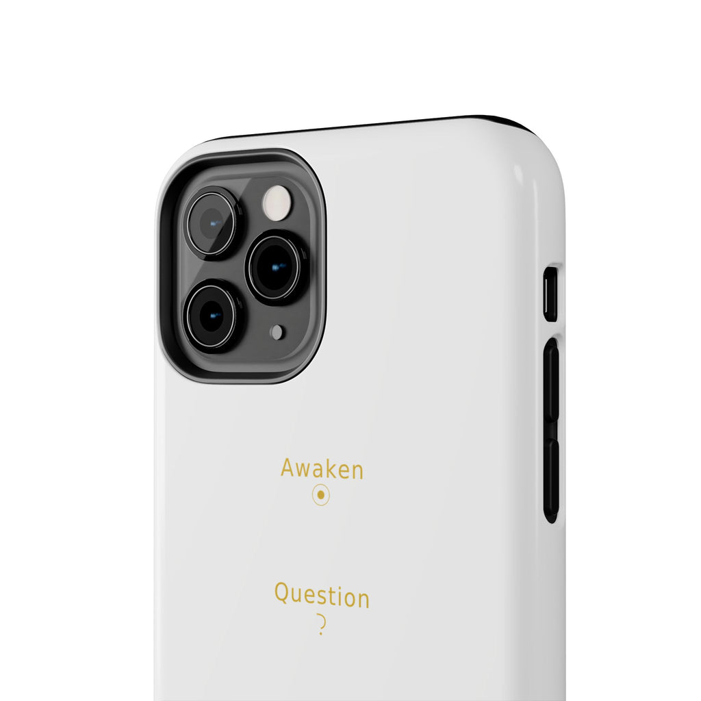 Awaken Question Evolve - Phone Case