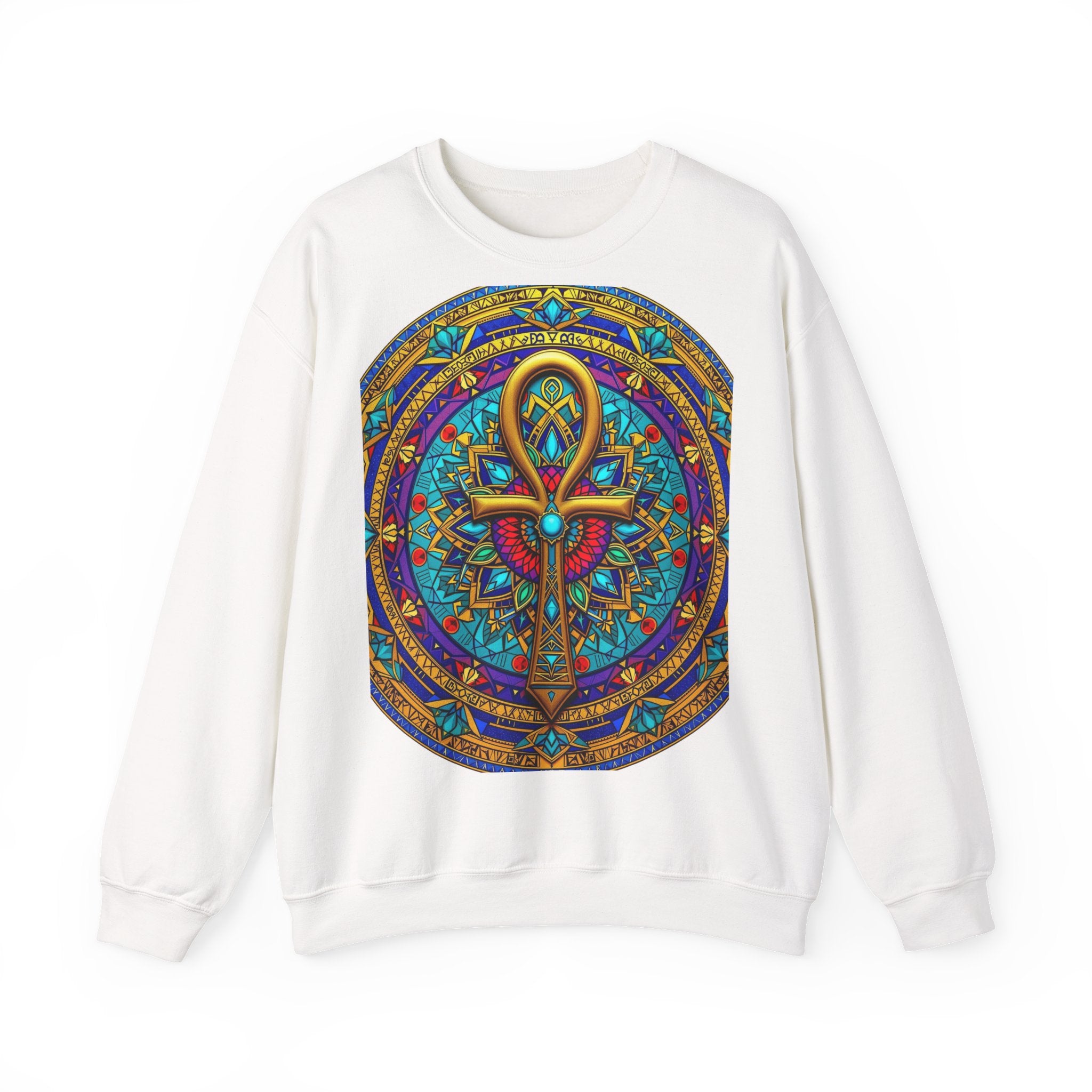 Mandala Ankh COLORED - Sweatshirt