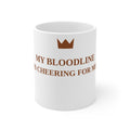 My Bloodline is Cheering for Me - Royal Gold Mug