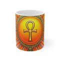 Sun Rays Ankh Colored - Mug